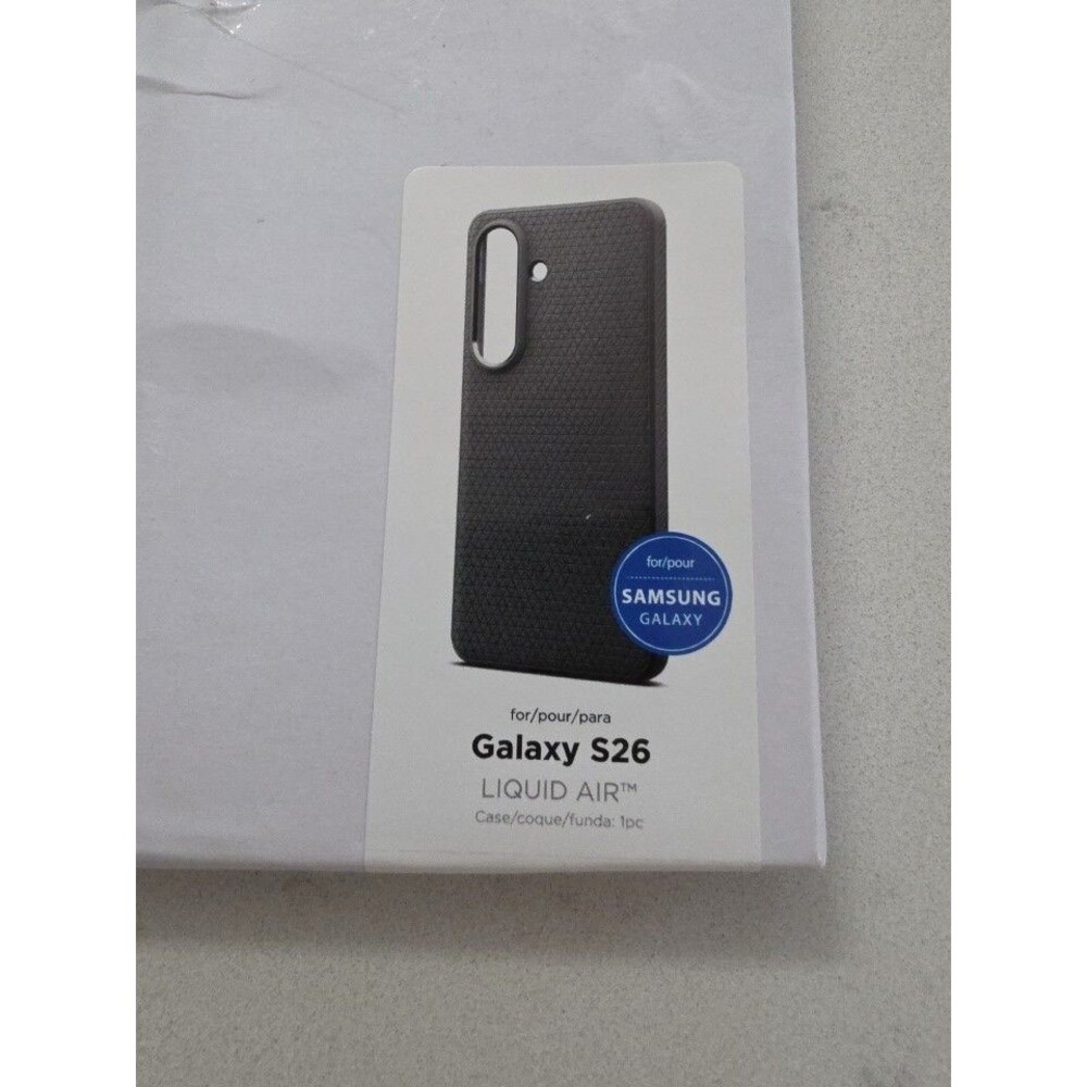 Spigen for Galaxy S26 Case, Liquid Air [No Magnet Ring] [Military-Grade Protecti